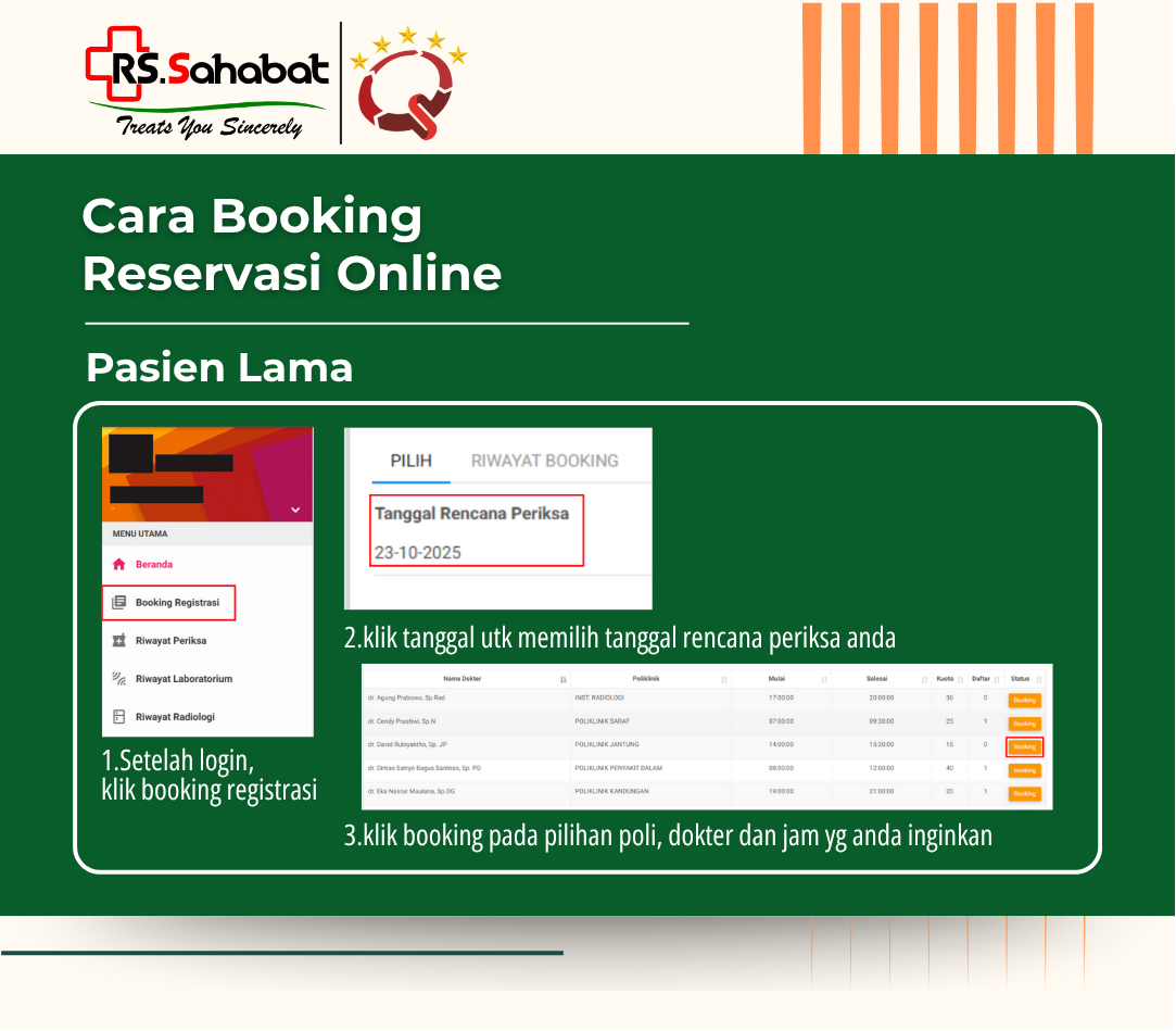 Informasi layanan rumah sakit