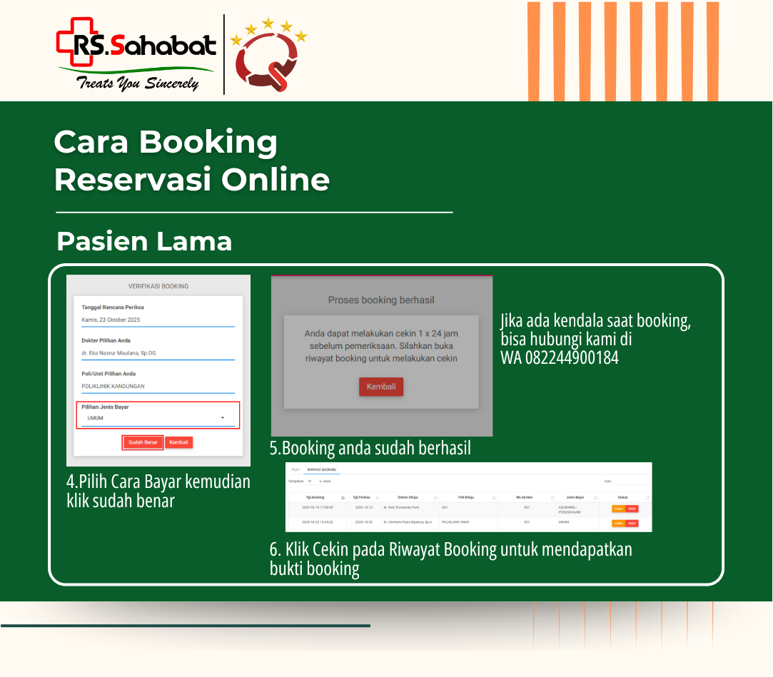 Fasilitas dan pelayanan rumah sakit